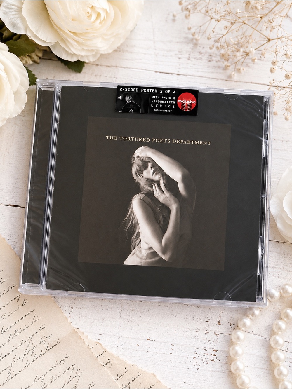 Taylor Swift – The Tortured Poets Department CD (Target Exclusive)